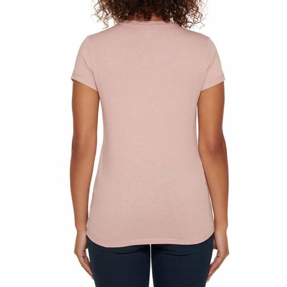 NWT Calvin Klein Jeans Women's Super Soft Logo Tee Pink Size M $35 2HL33 - Picture 2 of 3